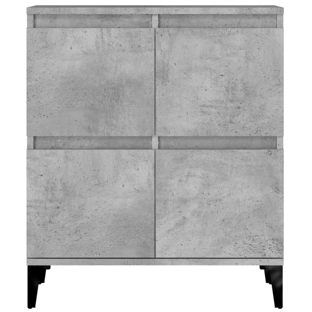 vidaXL Ντουλάπι Γκρι Σκυροδέματος 60x35x70 εκ. Επεξεργασμένο Ξύλο