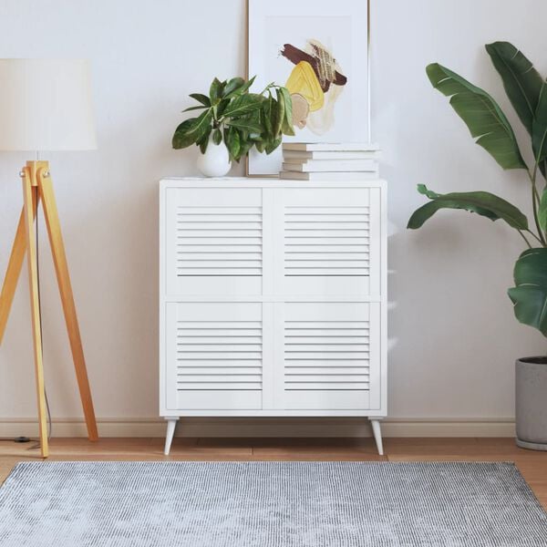 vidaXL &Pi;&omicron;&rho;&tau;ά&kappa;&iota;&alpha; &mu;&epsilon; &Pi;&epsilon;&rho;&sigma;ί&delta;&epsilon;&sigmaf; 4 &Tau;&epsilon;&mu;. &Lambda;&epsilon;&upsilon;&kappa;ά 39,5x39,4&epsilon;&kappa; &Mu;&alpha;&sigma;ί&phi; &Xi;ύ&lambda;&omicron; &Pi;&epsilon;ύ&kappa;&omicron;&upsilon;