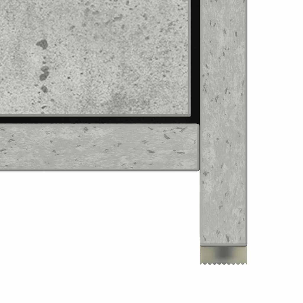 vidaXL Στήλη Μπάνιου Γκρι Σκυροδέματος 30x30x183,5 εκ. Επεξεργ. Ξύλο