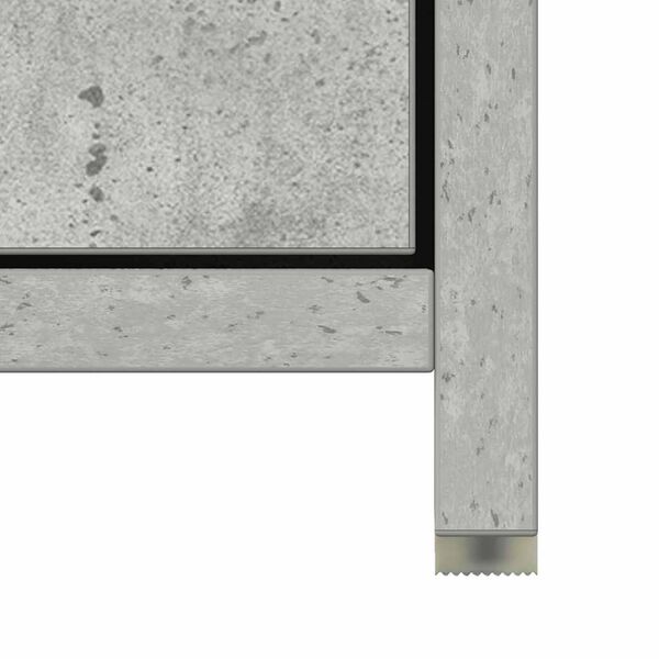 vidaXL Στήλη Μπάνιου Γκρι Σκυροδέματος 30x30x183,5 εκ. Επεξεργ. Ξύλο