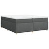 vidaXL &Kappa;&rho;&epsilon;&beta;ά&tau;&iota; Boxspring &mu;&epsilon; &Sigma;&tau;&rho;ώ&mu;&alpha; &Sigma;&kappa;&omicron;ύ&rho;&omicron; &Gamma;&kappa;&rho;&iota; 200x200 &epsilon;&kappa;. &Upsilon;&phi;&alpha;&sigma;&mu;ά&tau;&iota;&nu;&omicron;