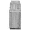 vidaXL Ραφιέρα Τοίχου Γκρι Sonoma 129x18x42 εκ. Επεξεργασμένο Ξύλο