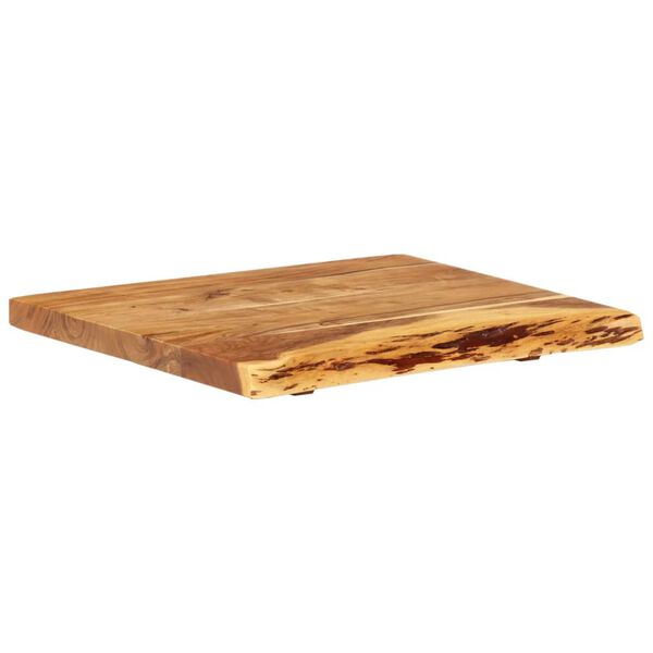 vidaXL Πάγκος Μπάνιου 58x52x3,8 εκ. από Μασίφ Ξύλο Ακακίας