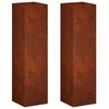 vidaXL &Gamma;&lambda;ά&sigma;&tau;&rho;&alpha; &Kappa;ή&pi;&omicron;&upsilon; 2 &tau;&mu;&chi;. &Sigma;&kappa; rusty 20 x 20 x 75 &epsilon;&kappa;.