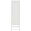 vidaXL Μπουφές Λευκός 36x39x123 εκ. από Ατσάλι