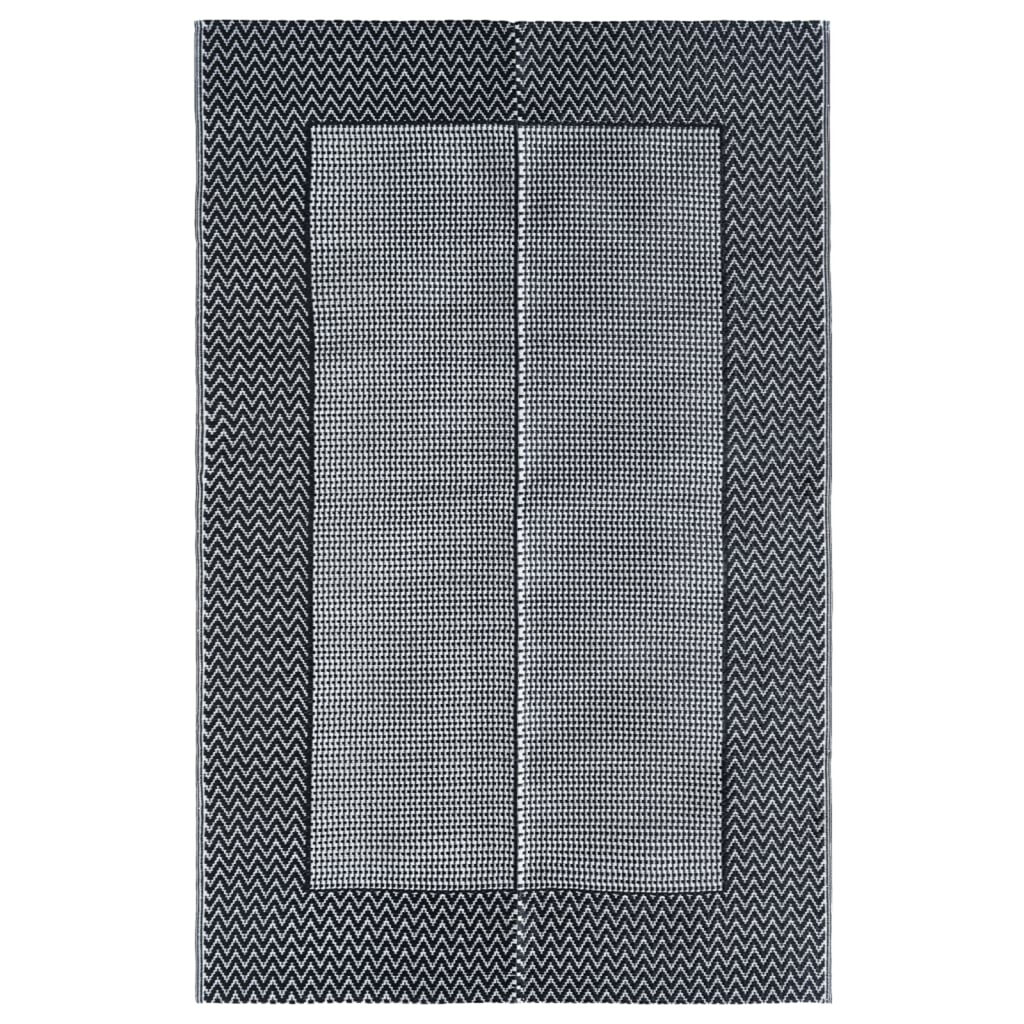 vidaXL Χαλί εξωτερικού χώρου ARAKIL Γκρι 160x230 cm PP