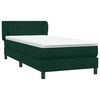 vidaXL Box Spring &kappa;&rho;&epsilon;&beta;ά&tau;&iota; &mu;&epsilon; &sigma;&tau;&rho;ώ&mu;&alpha; &sigma;&kappa;&omicron;ύ&rho;&omicron; &pi;&rho;ά&sigma;&iota;&nu;&omicron; 90x210&epsilon;&kappa;. &Beta;&epsilon;&lambda;&omicron;ύ&delta;&iota;&nu;&omicron;