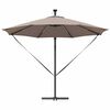 vidaXL Ομπρέλα Cantilever Banana Taupe 294 x 294 x 248 cm