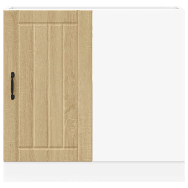 vidaXL Κάτω ντουλάπι κουζίνας "Lucca" Sonoma Oak Engineered Wood