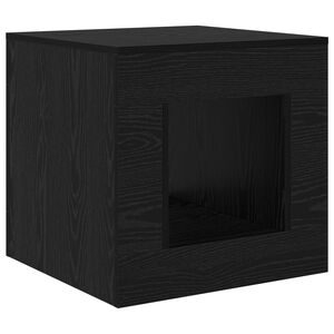 vidaXL Coffee Table &Mu;&alpha;ύ&rho;&eta; &Delta;&rho;&upsilon;&sigmaf; 51.5 x 50 x 50 cm Engineered Wood