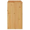 vidaXL Πλαϊνό γραφείο Drammen Δρυς 79 x 43 x 75.5 εκ Μασίφ ξύλο πεύκου