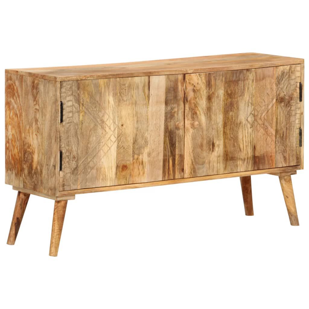 vidaXL Μπουφές 110 x 30 x 60 εκ. από Μασίφ Ξύλο Μάνγκο