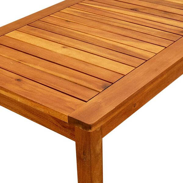 vidaXL Τραπεζάκι Σαλονιού Κήπου 90 x 50 x 36 εκ. Μασίφ Ξύλο Ακακίας