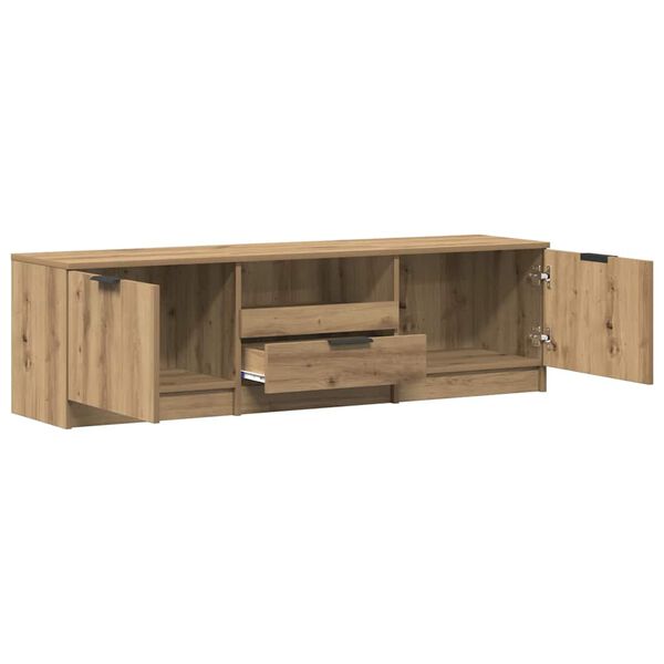 ντουλάπι τηλεόρασης vidaXL Artisan Oak 140x35x40cm Κατασκευασμένο ξύλο
