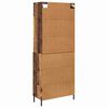 vidaXL Highboard &Pi;&alpha;&lambda;&iota;ό &Xi;ύ&lambda;&omicron; 69,5 x 32,5 x 180 &epsilon;&kappa; &Epsilon;&pi;&epsilon;&xi;&epsilon;&rho;&gamma;&alpha;&sigma;&mu;έ&nu;&omicron; &xi;ύ&lambda;&omicron;