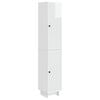 vidaXL &Sigma;έ&tau; &Nu;&tau;&omicron;&upsilon;&lambda;&alpha;&pi;&iota;ώ&nu; 2 pcs &Gamma;&upsilon;&alpha;&lambda;&iota;&sigma;&tau;&epsilon;&rho;ό &Lambda;&epsilon;&upsilon;&kappa;ό 34,5 x 33 x 90 &epsilon;&kappa;.