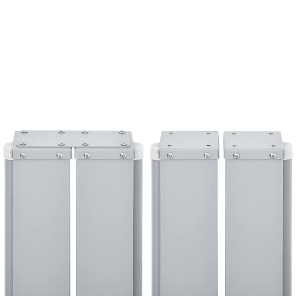 vidaXL Σκίαστρο Πλαϊνό Συρόμενο Μαύρο 140 x 1000 εκ.