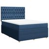 vidaXL &Kappa;&rho;&epsilon;&beta;ά&tau;&iota; Boxspring &mu;&epsilon; &Sigma;&tau;&rho;ώ&mu;&alpha; &Mu;&pi;&lambda;&epsilon; 140x200 &epsilon;&kappa;. &Upsilon;&phi;&alpha;&sigma;&mu;ά&tau;&iota;&nu;&omicron;