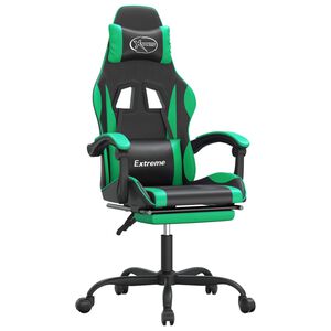vidaXL &Kappa;&alpha;&rho;έ&kappa;&lambda;&alpha; Gaming &Pi;&epsilon;&rho;&iota;&sigma;&tau;&rho;. &Upsilon;&pi;&omicron;&pi;ό&delta;&iota;&omicron; &Mu;&alpha;ύ&rho;&omicron;/&Pi;&rho;ά&sigma;&iota;&nu;&omicron; &Sigma;&upsilon;&nu;&theta;&epsilon;&tau;&iota;&kappa;ό &Delta;έ&rho;&mu;&alpha;