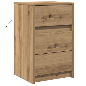 vidaXL &Kappa;&omicron;&mu;&omicron;&delta;ί&nu;&omicron; Artisan Oak 38 x 34 x 61 &epsilon;&kappa;. &Epsilon;&pi;&epsilon;&xi;&epsilon;&rho;&gamma;&alpha;&sigma;&mu;έ&nu;&omicron; &xi;ύ&lambda;&omicron;
