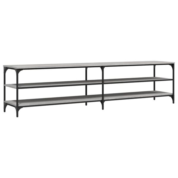vidaXL Έπιπλο Τηλεόρασης Γκρι Sonoma 200x30x50 εκ. Επεξ. Ξύλο