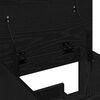 vidaXL Πλατφόρμα Μαύρη δρυς 55 x 55 x 107 cm Επεξεργασμένο ξύλο
