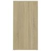 vidaXL Παπουτσοθήκη Sonoma Δρυς 31,5 x 35 x 70 εκ. από Επεξ. Ξύλο