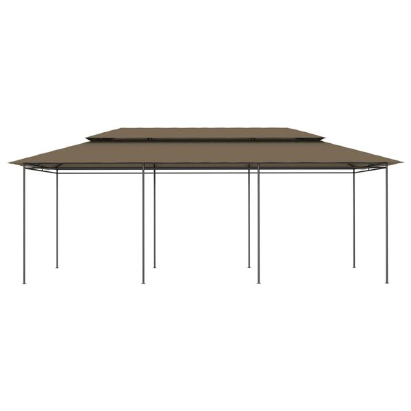 vidaXL Κιόσκι Taupe 600 x 298 x 270 εκ. 180 γρ/μ²