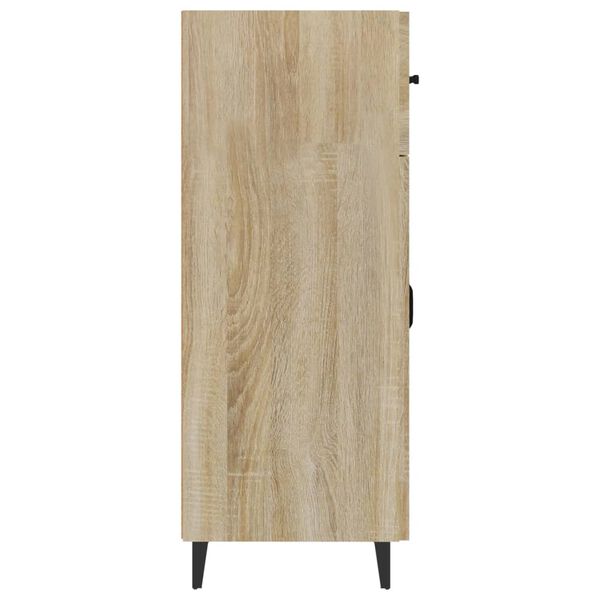 vidaXL Ντουλάπι Sonoma Δρυς 69,5 x 34 x 90 εκ. από Επεξεργασμένο Ξύλο