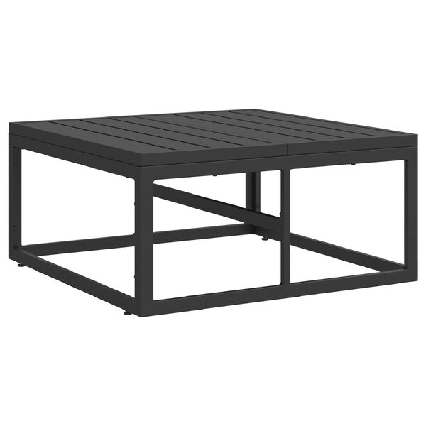 vidaXL Σετ Καναπέ Κήπου 5 pcs Μαύρο 70 x 70 x 32 εκ Αλουμίνιο