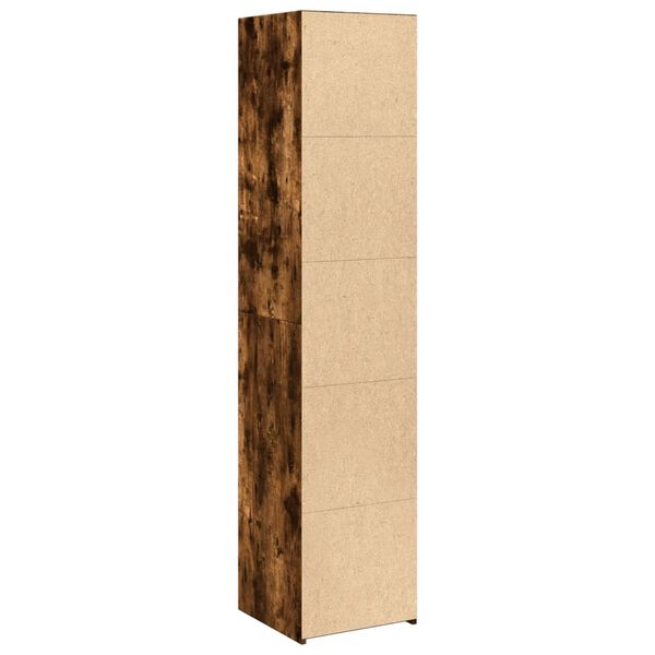 vidaXL Ντουλάπι Καπνιστή Δρυς 40x41x185 εκ. Επεξεργασμένο Ξύλο