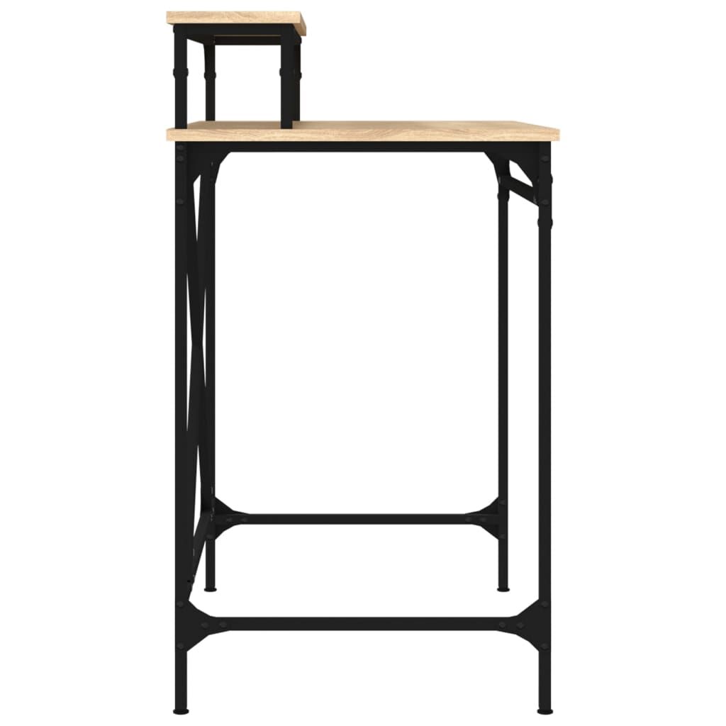 vidaXL Γραφείο Sonoma Δρυς 80x50x90 εκ. από Επεξεργασμένο Ξύλο