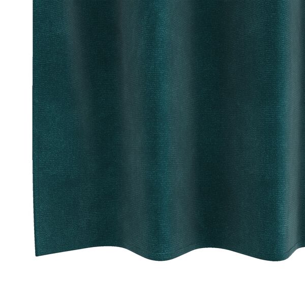 vidaXL Κουρτίνες 2 pcs Σκούρο πράσινο 140 x 140 cm Βελούδο