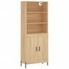 vidaXL &Nu;&tau;&omicron;&upsilon;&lambda;ά&pi;&iota; Sonoma &delta;&rho;&upsilon;&sigmaf; 69,5 x 34 x 180 &epsilon;&kappa;. &alpha;&pi;ό &Epsilon;&pi;&epsilon;&xi;&epsilon;&rho;&gamma;&alpha;&sigma;&mu;έ&nu;&omicron; &Xi;ύ&lambda;&omicron;