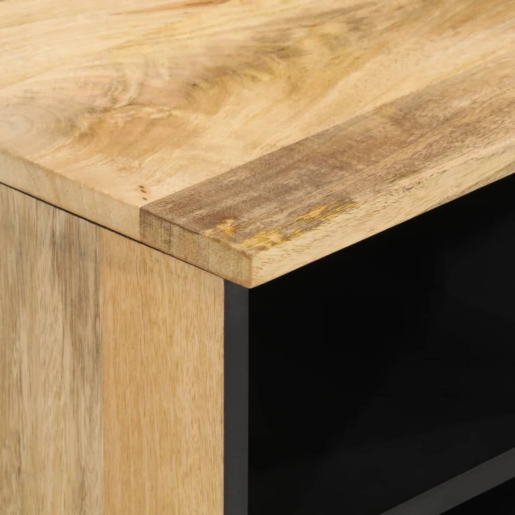 vidaXL Έπιπλο Τηλεόρασης 80 x 33 x 46 εκ. από Μασίφ Ξύλο Μάνγκο