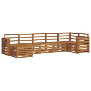 vidaXL &Sigma;&alpha;&lambda;&omicron;&nu;ά&kappa;&iota; &Gamma;&omega;&nu;&iota;&alpha;&kappa;&omicron;ύ &Kappa;&alpha;&nu;&alpha;&pi;έ 7 pcs &Phi;&upsilon;&sigma;&iota;&kappa;ό &Sigma;&tau;&epsilon;&rho;&epsilon;ό &Xi;ύ&lambda;&omicron; &Alpha;&kappa;&alpha;&kappa;ί&alpha;&sigmaf;