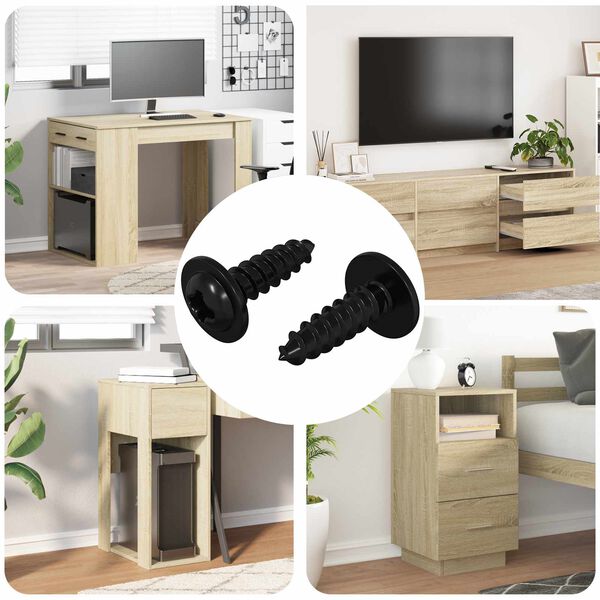 vidaXL &Beta;ί&delta;&alpha; &Alpha;&upsilon;&tau;&omicron;-&tau;&rho;&upsilon;&pi;&eta;&tau;ή 2 pcs &Mu;&alpha;ύ&rho;&omicron; 3,5 x 12 mm &Sigma;ί&delta;&epsilon;&rho;&omicron;