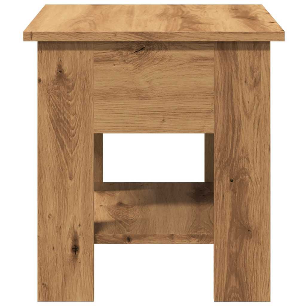 vidaXL Τραπεζάκι σαλονιού Artisan Oak 40x40x42 cm Κατασκευασμένο ξύλο