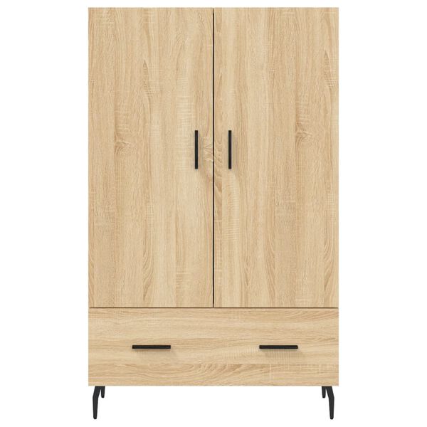 vidaXL Ντουλάπα Sonoma Δρυς 69,5 x 31 x 115 εκ. από Επεξεργασμένο Ξύλο