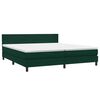 vidaXL &Kappa;&rho;&epsilon;&beta;ά&tau;&iota; Boxspring &mu;&epsilon; &Sigma;&tau;&rho;ώ&mu;&alpha; & LED &sigma;&kappa;&omicron;ύ&rho;&omicron; &pi;&rho;ά&sigma;&iota;&nu;&omicron; 180x220cm &Beta;&epsilon;&lambda;&omicron;ύ&delta;&iota;&nu;&omicron;