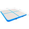 vidaXL Στρώμα Ενόργανης Φουσκωτό Μπλε 200 x 200 x 10 εκ. PVC με Τρόμπα
