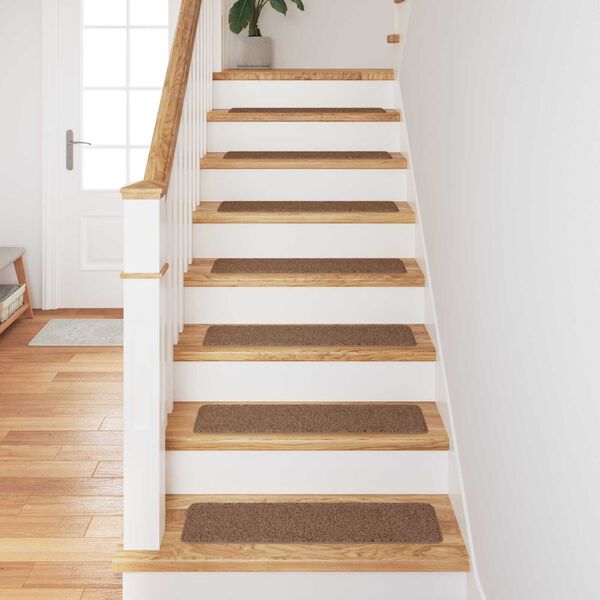 vidaXL Σκαλοπάτια 15 pcs Κίτρινο 75 x 20 cm Πολυπροπυλένιο