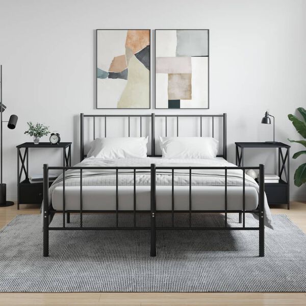 vidaXL &Kappa;&omicron;&mu;&omicron;&delta;ί&nu;&alpha; 2 &tau;&epsilon;&mu;. &Mu;&alpha;ύ&rho;&alpha; 50 x 41 x 65 &epsilon;&kappa;. &alpha;&pi;ό &Epsilon;&pi;&epsilon;&xi;&epsilon;&rho;&gamma;&alpha;&sigma;&mu;έ&nu;&omicron; &Xi;ύ&lambda;&omicron;