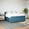 vidaXL &Kappa;&rho;&epsilon;&beta;ά&tau;&iota; Boxspring &mu;&epsilon; &Sigma;&tau;&rho;ώ&mu;&alpha; &Mu;&pi;&lambda;&epsilon; 180x200 &epsilon;&kappa;. &Beta;&epsilon;&lambda;&omicron;ύ&delta;&iota;&nu;&omicron;
