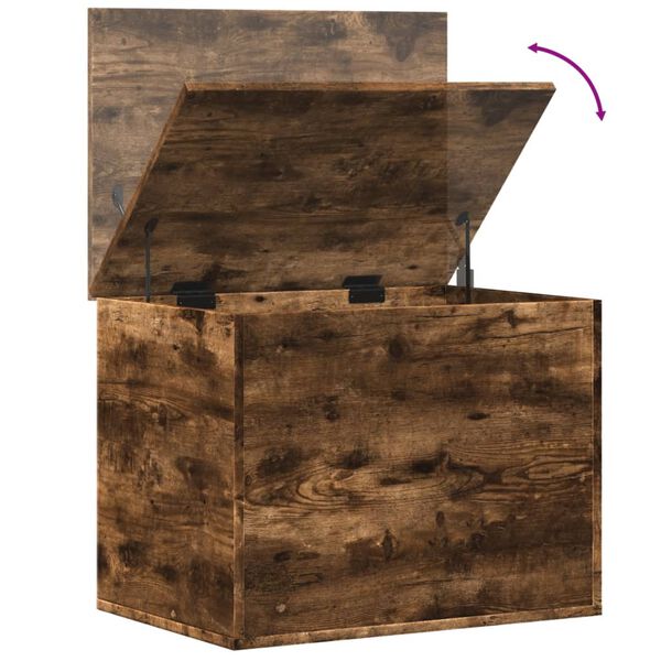 vidaXL Κουτί Αποθήκευσης Καπνιστή Δρυς 60x42x46 εκ. Επεξεργασμένο Ξύλο