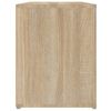 vidaXL Παπουτσοθήκη Sonoma Δρυς 100 x 35 x 45 εκ. Επεξεργασμένο Ξύλο