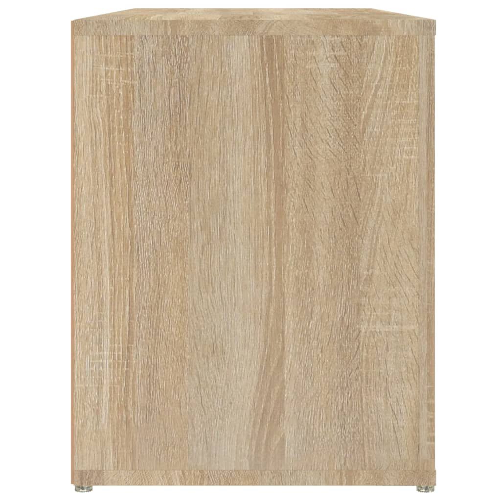 vidaXL Παπουτσοθήκη Sonoma Δρυς 100 x 35 x 45 εκ. Επεξεργασμένο Ξύλο