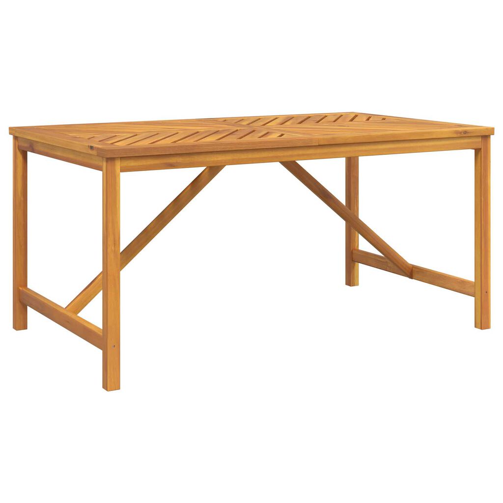 vidaXL Σέτ φαγητού για κήπο 3 pcs Καφέ 150 x 90 x 74 cm