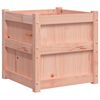 vidaXL Ζαρντινιέρα 50x50x50 εκ. από Μασίφ Ξύλο Ψευδοτσούγκας