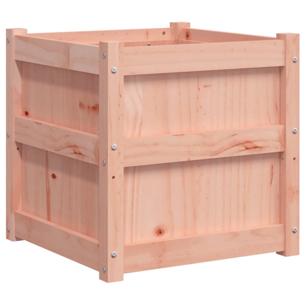 vidaXL Ζαρντινιέρα 50x50x50 εκ. από Μασίφ Ξύλο Ψευδοτσούγκας